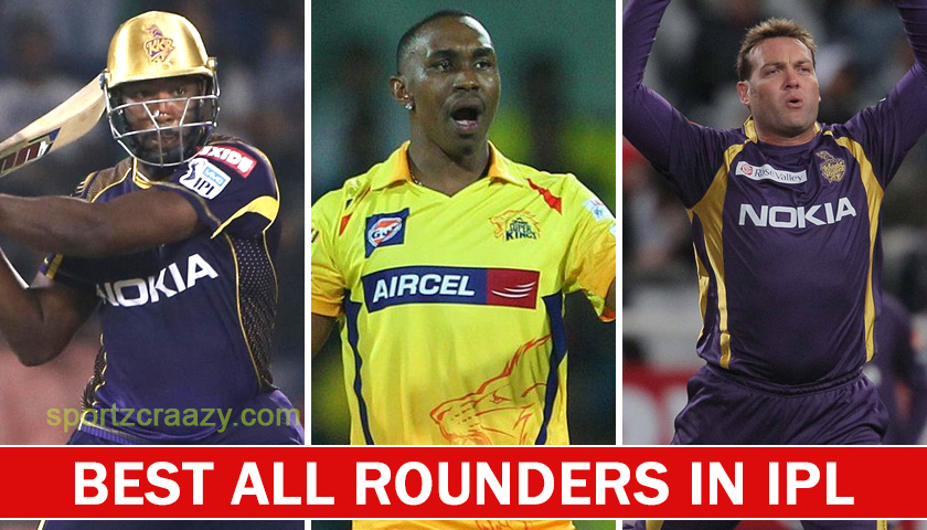 Best All Rounders in IPL